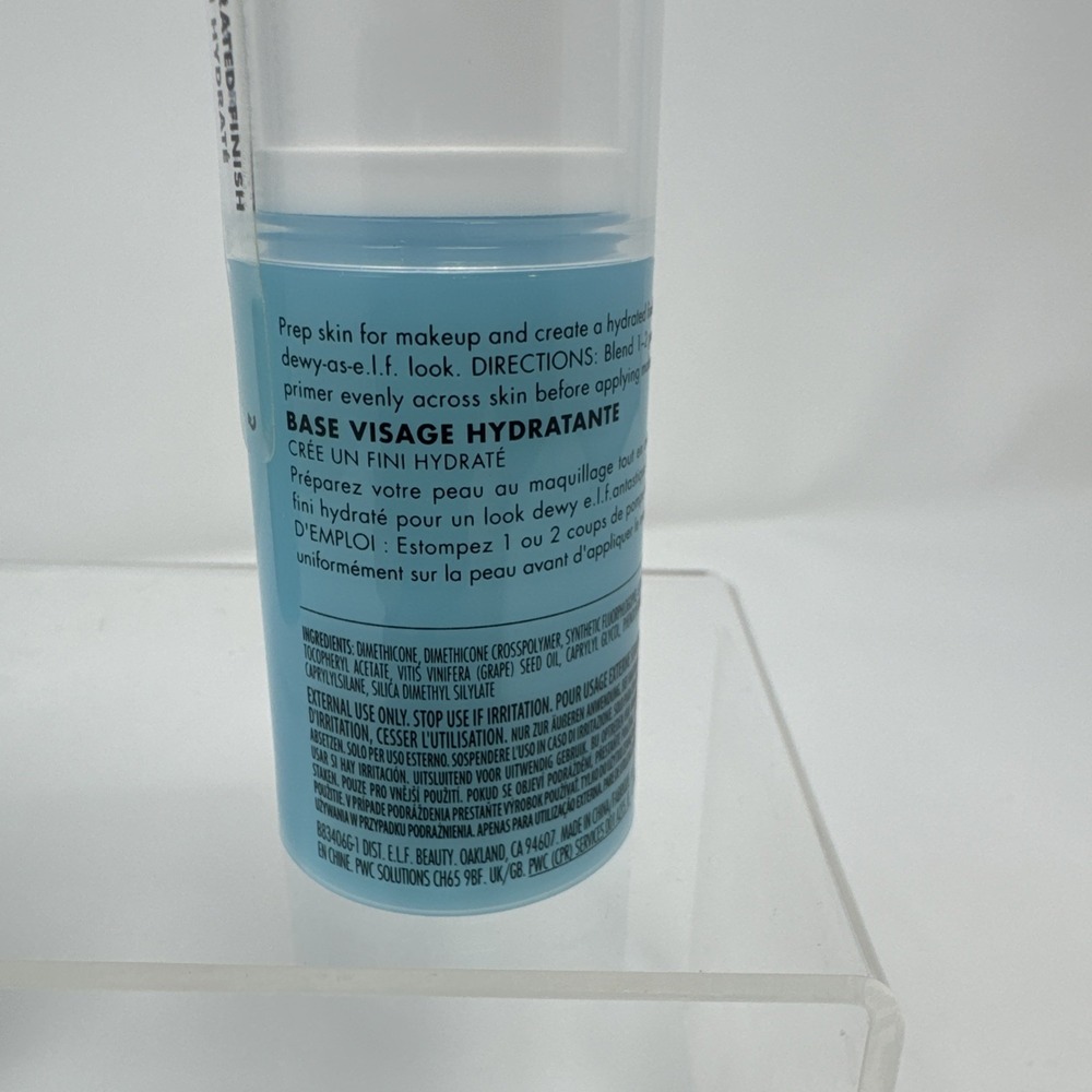 4 Pack E.l.f Hydrating Face Primer Multi-Purpose Hydrated Finish 0.47 Fl Oz Elf - Picture 3 of 6
